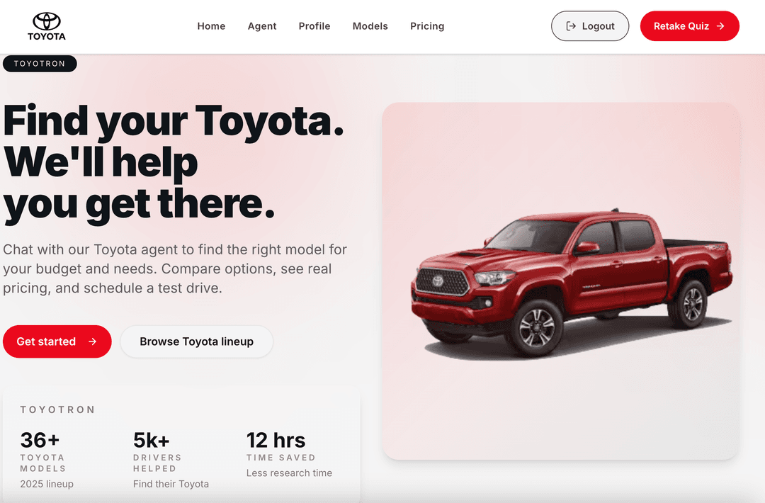 Toyotron - HackUTD 2025